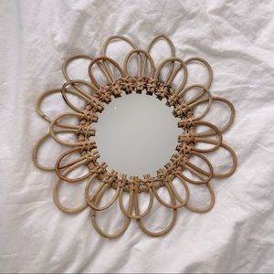 Stratton Rattan Mirror